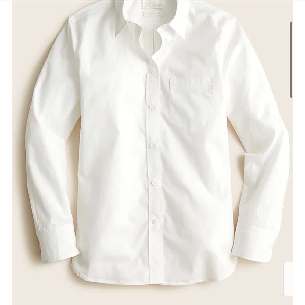 JCREW white button down NEW with tags